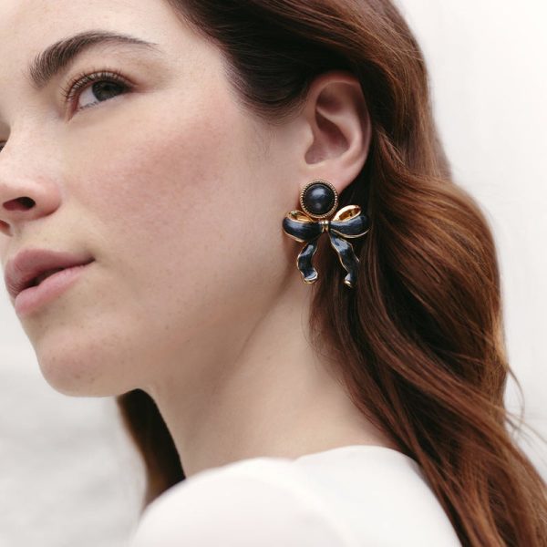 ARETE PIN LAZO MARIE NEGRO