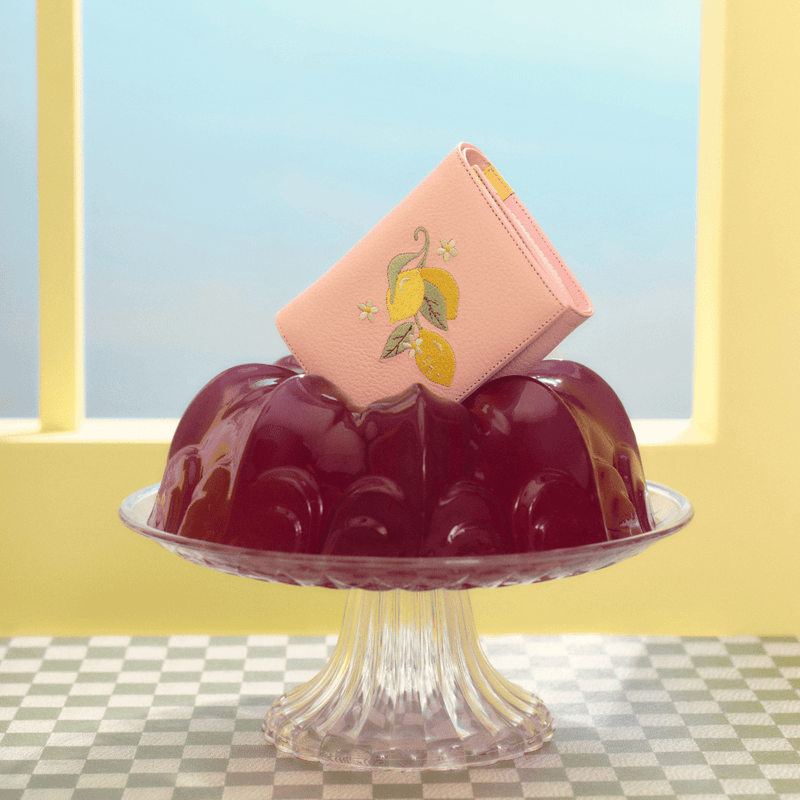 BILLETERA D SUNDAE LEMON ROSA - Imagen 2