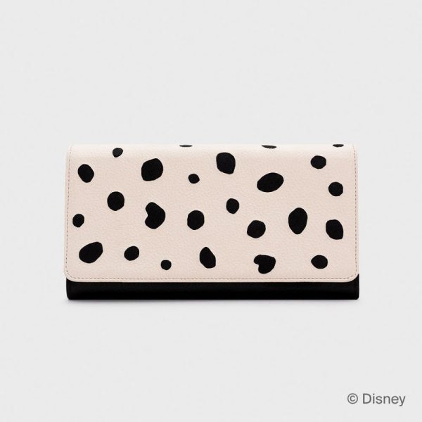 BILLETERA LARGA 101 DALMATIANS HUESO