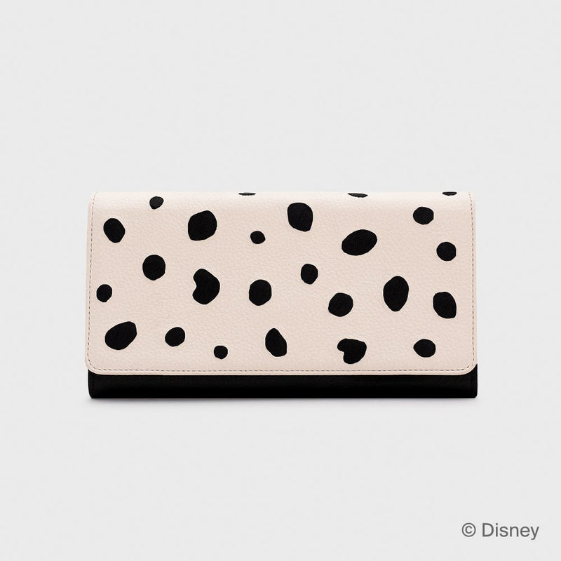 BILLETERA LARGA 101 DALMATIANS HUESO