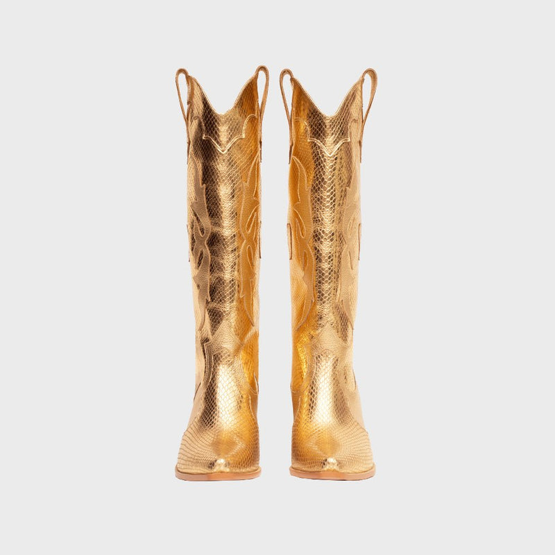 BOTA LUCKY HEARTS ORO - Imagen 4