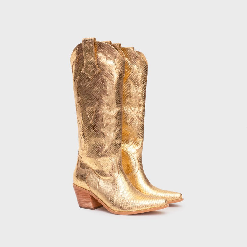 BOTA LUCKY HEARTS ORO - Imagen 3