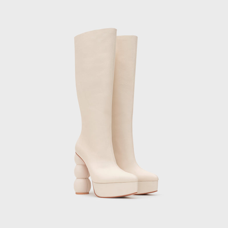 BOTA PLATAFORMA MALIA HUESO - Imagen 4