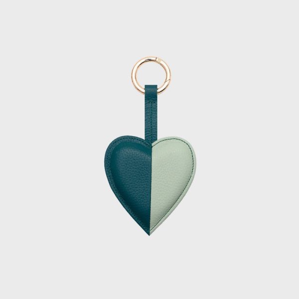 CHARM CORAZÓN AISSA VERDE