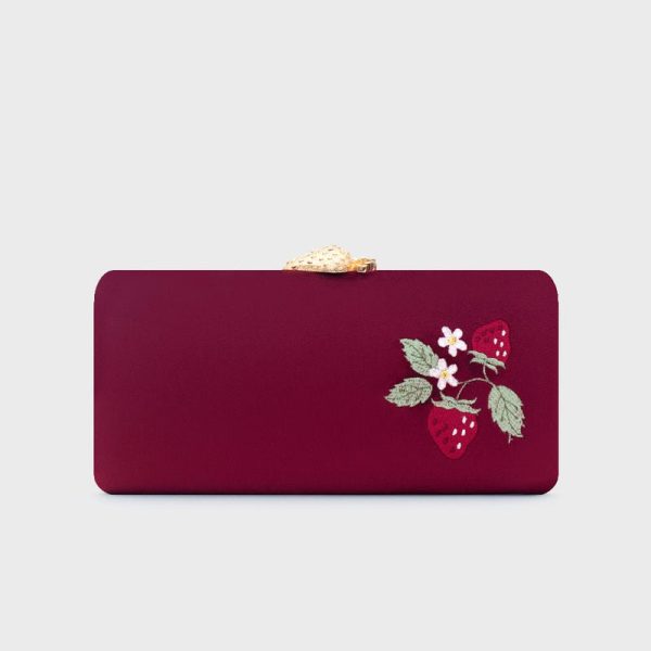 CLUTCH STRAWBERRY SUNDAE MORA
