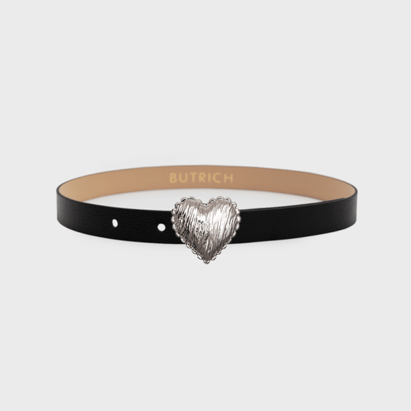 CORREA CORAZON CATHERINE PLATEADO