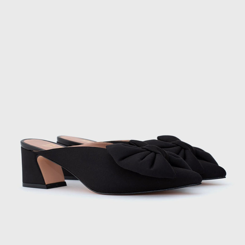 FEDERICA MULE MIDI NEGRO - Imagen 3