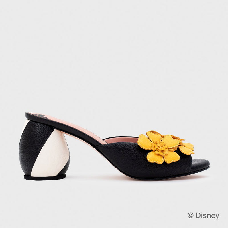 FLOWER PUMP NEGRO AMARILLO - Imagen 3