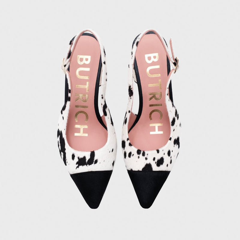 KORINA PUMP HUESO NEGRO - Imagen 6