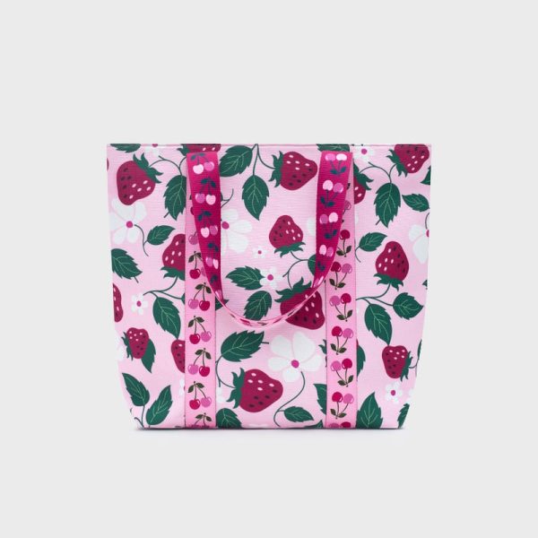 MEDIUM BAG STRAWBERRY ROSA