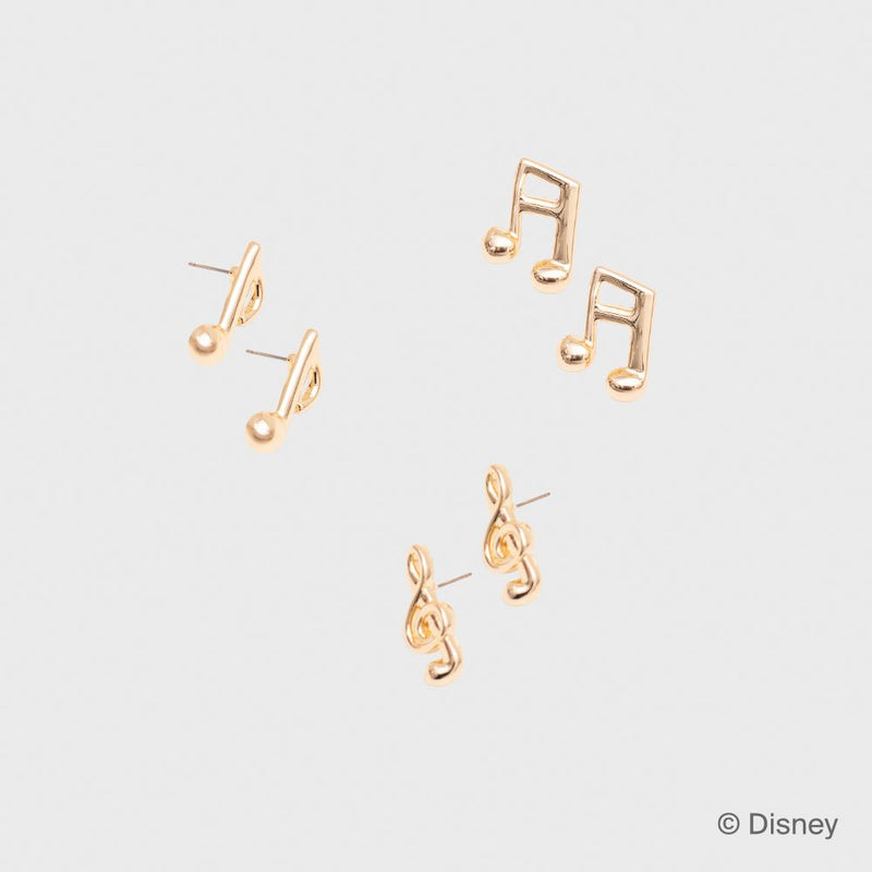 SET DE 3 ARETES ARPEGGIOS DORADO - Imagen 2