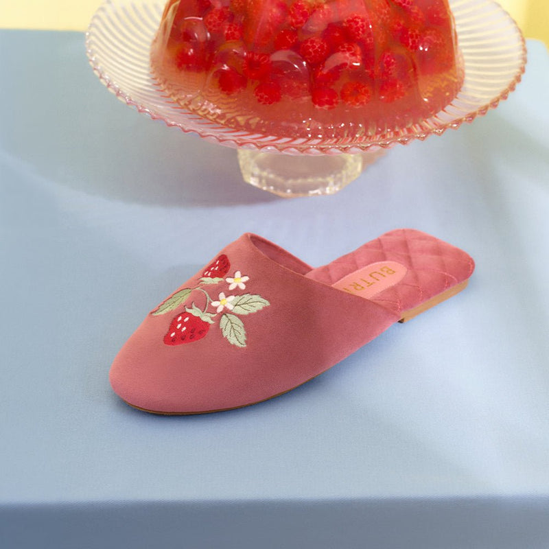 SUNDAE STRAWBERRY SLIPPER ROSA OSCURO - Imagen 2