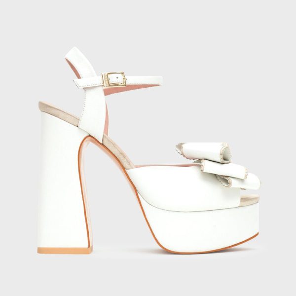 SUSANA PLATAFORMA BRIDE 13CM HUESO